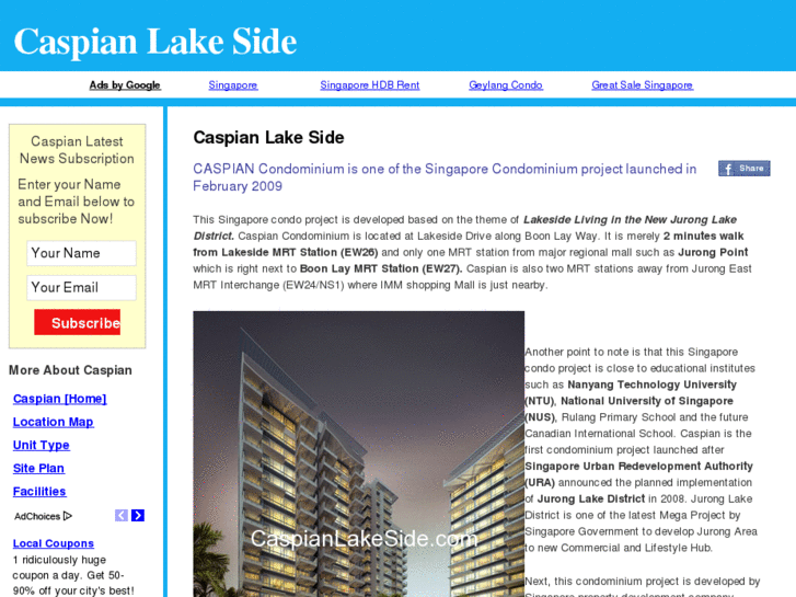 www.caspianlakeside.com