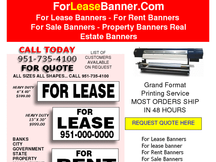 www.forleasebanner.com