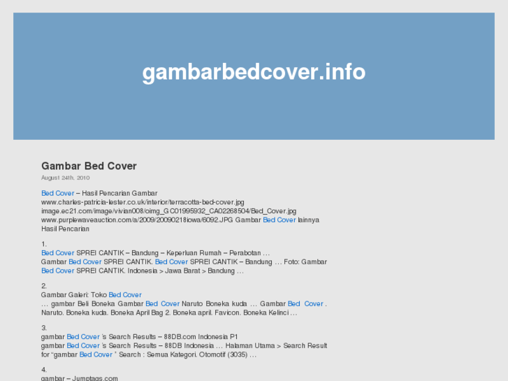 www.gambarbedcover.info