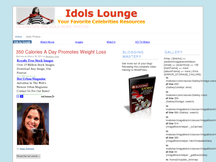 www.idolslounge.com