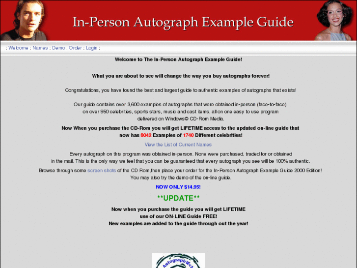 www.inpersonautographguide.com