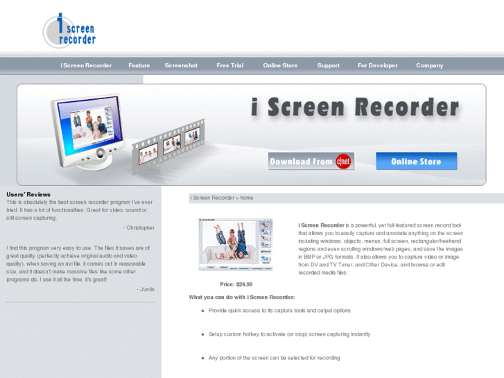 www.iscreenrecorder.com