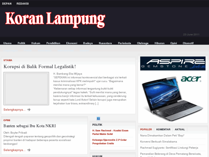 www.koranlampung.com