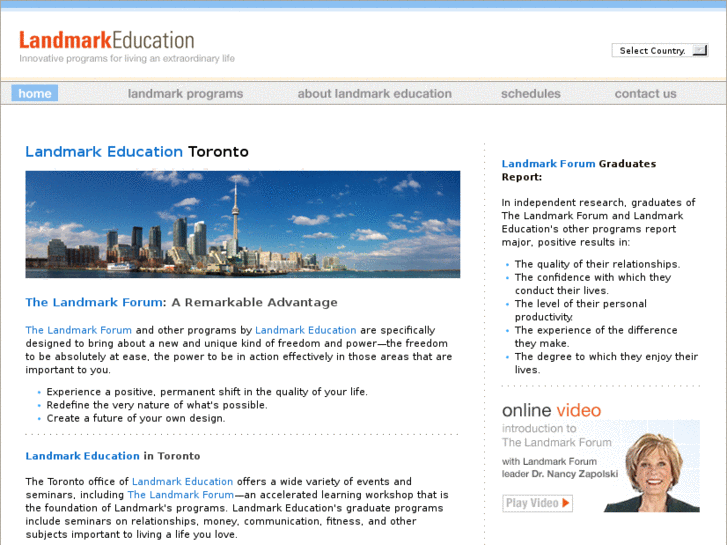 www.landmarkeducationtoronto.com