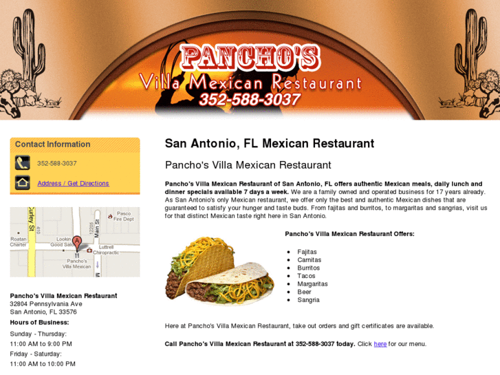 www.mexicanrestaurantsanantoniofl.com