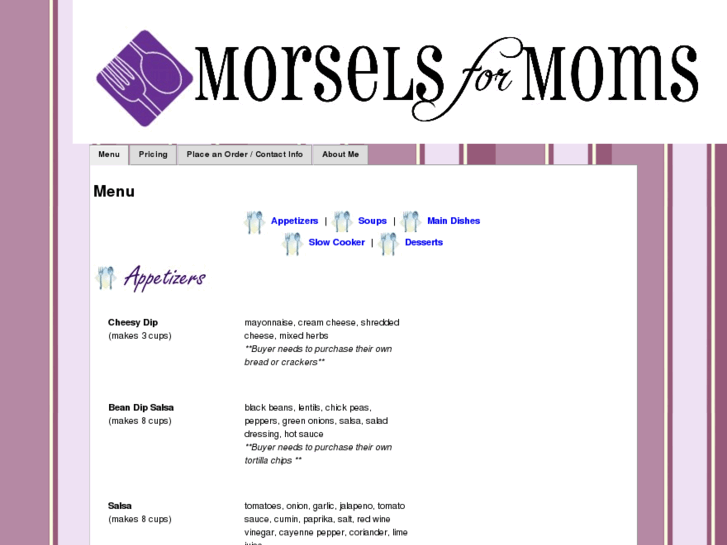 www.morselsformoms.com