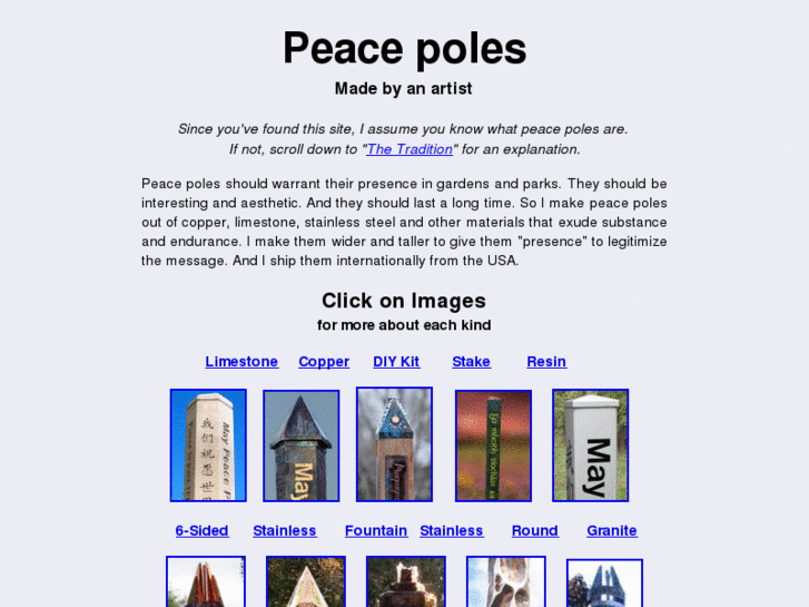 www.peace-pole.com