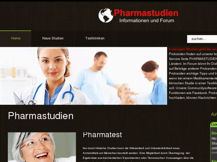 www.pharmastudien.eu