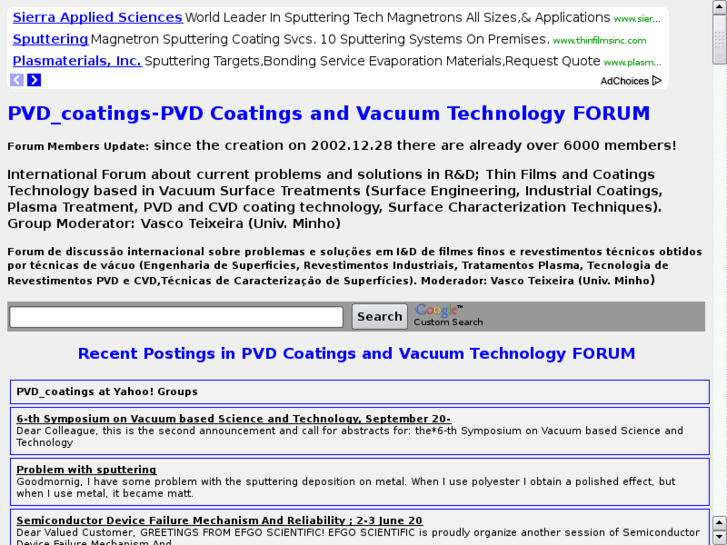 www.pvdcoatingsforum.com