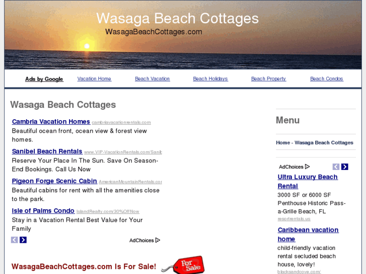 www.wasagabeachcottages.com