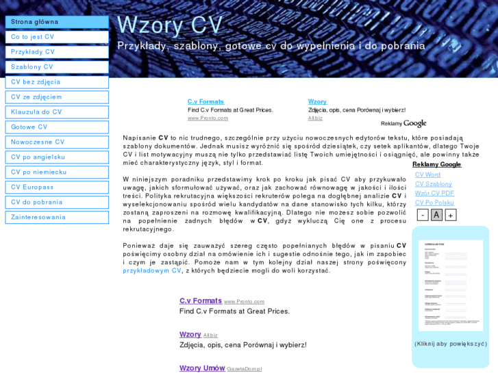 www.wzory-cv.com