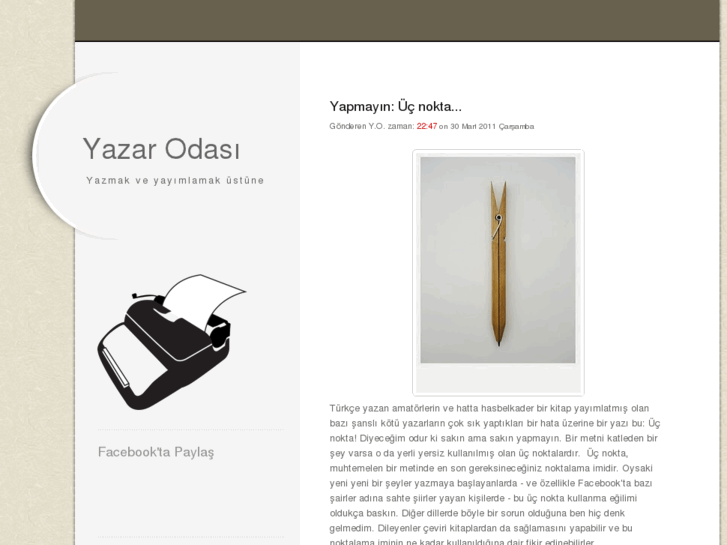 www.yazarodasi.net