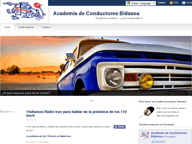 www.autoescuelabidasoa.net