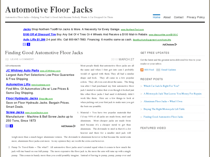 www.automotivefloorjacks.net