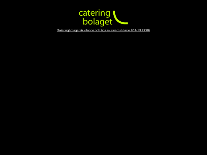 www.cateringbolaget.com