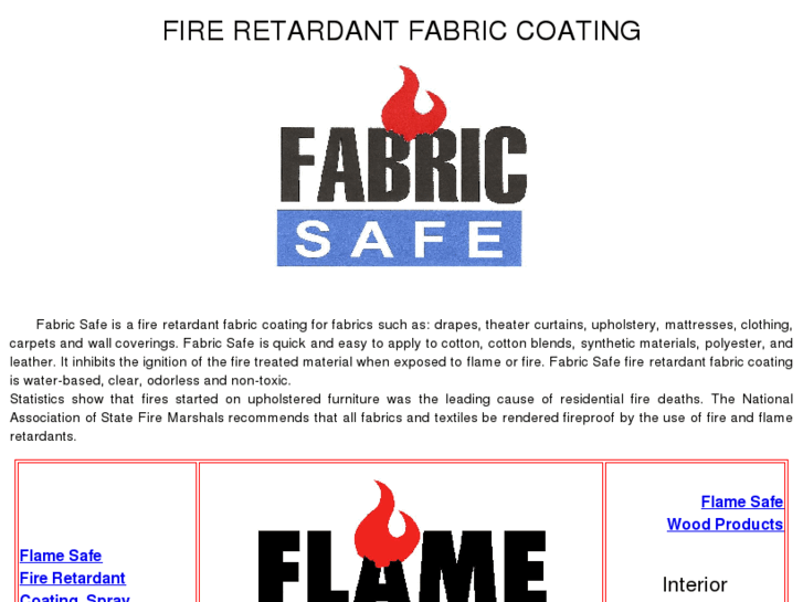 www.fireretardantfabriccoating.biz