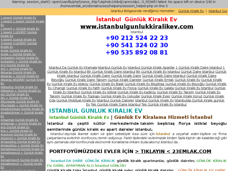 www.istanbulgunlukkiralikev.com