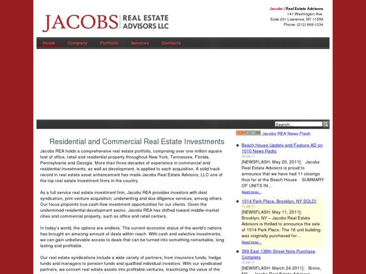 www.jacobsreainvestor.com