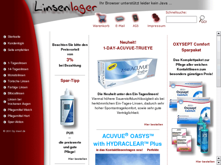 www.linsenlager.biz