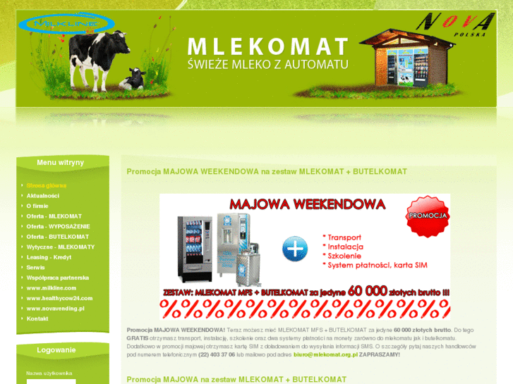 www.mlekomat.org.pl