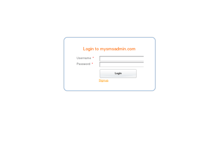 www.mysmsadmin.com