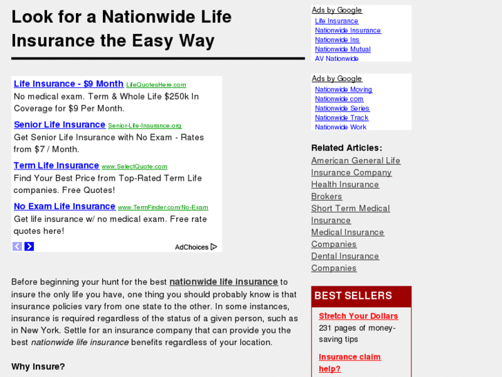 www.nationwide-life-insurance.net