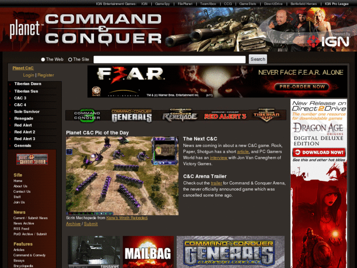 www.planetccgenerals.com