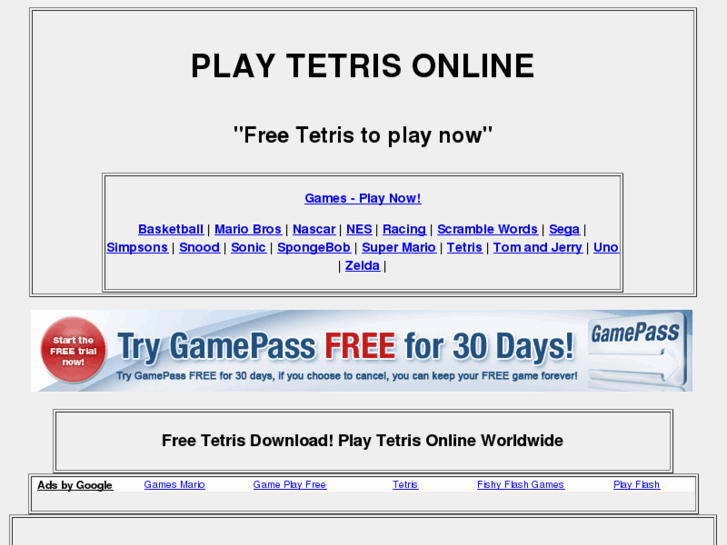 www.playtetrisonline.net