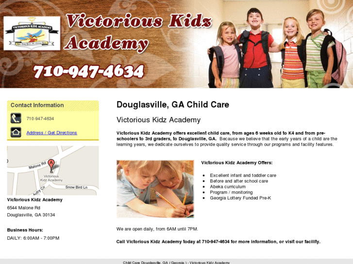 www.victoriouskidzacademy.com