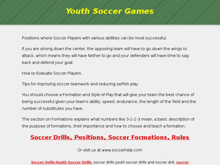 www.youthsoccergames.net