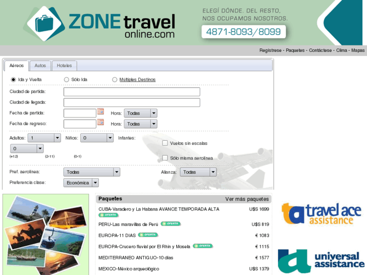 www.zonetravel.com.ar