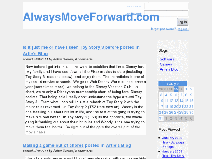 www.alwaysmoveforward.com