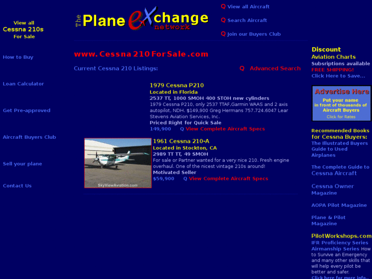 www.cessna210forsale.com