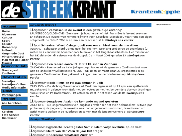 www.destreekkrant.nu