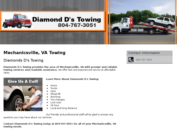 www.diamonddtowing.com