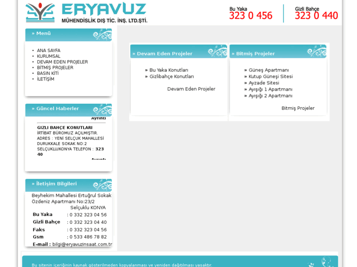 www.eryavuzinsaat.com