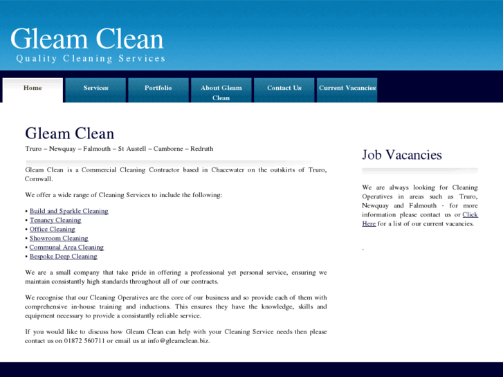 www.gleamclean.biz