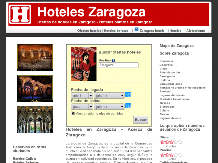 www.hoteleszaragoza.org.es