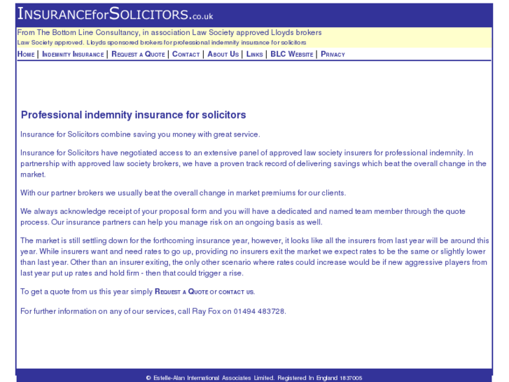 www.insuranceforsolicitors.co.uk