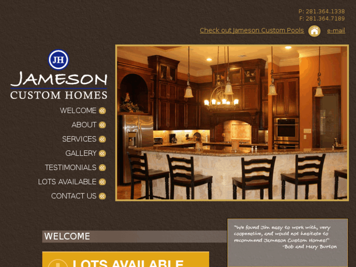 www.jamesoncustomhomes.com