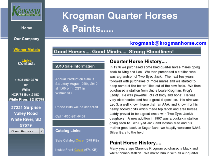 www.krogmanhorse.com