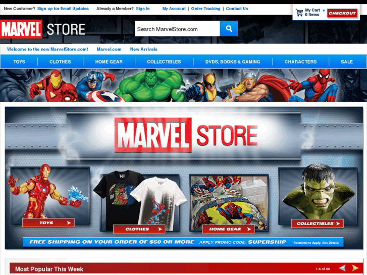 www.marvelstore.com