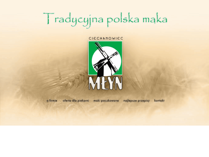 www.mlynciechanowiec.com.pl