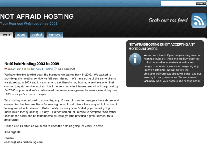 www.notafraidhosting.com