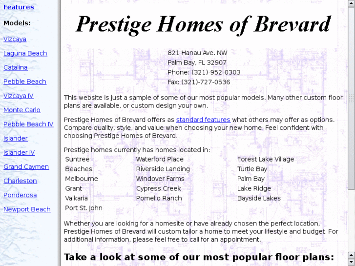 www.prestigehomesofbrevard.com