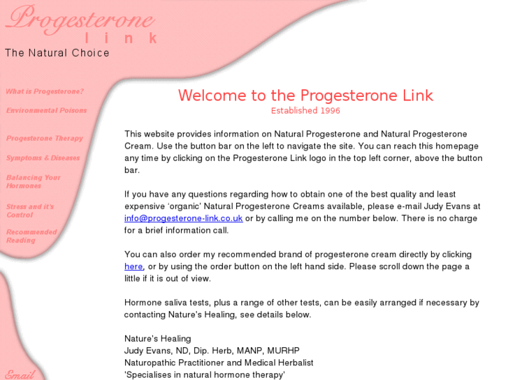 www.progesterone-link.com