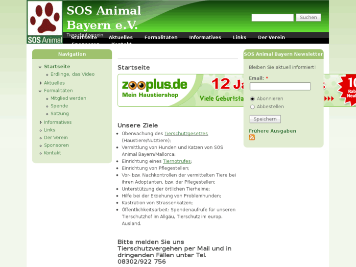 www.sos-animal-bayern.org