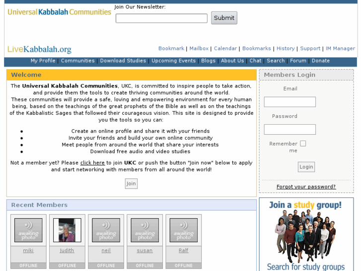 www.universalkabbalahcommunities.com