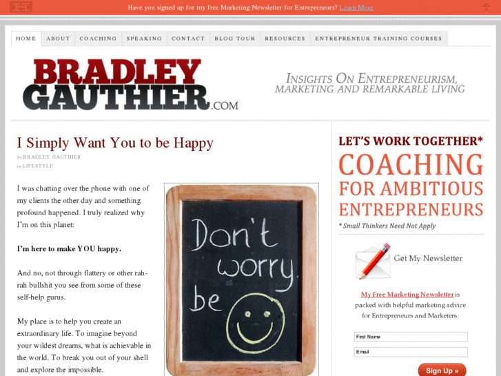 www.bradleygauthier.net