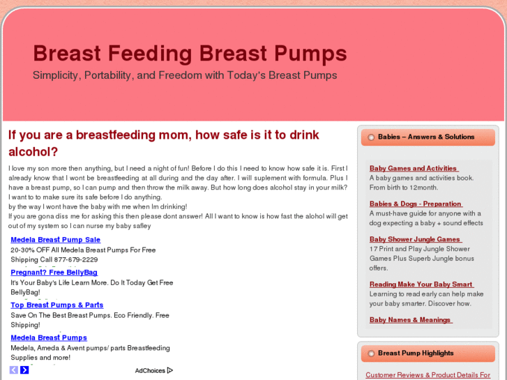 www.breastfeedingbreastpumps.com